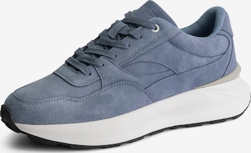 Travelin Platform trainers 'Ramsgate' in Blue: front