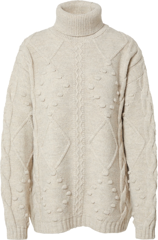 Guido Maria Kretschmer Collection Pullover 'Sarah' in Beige