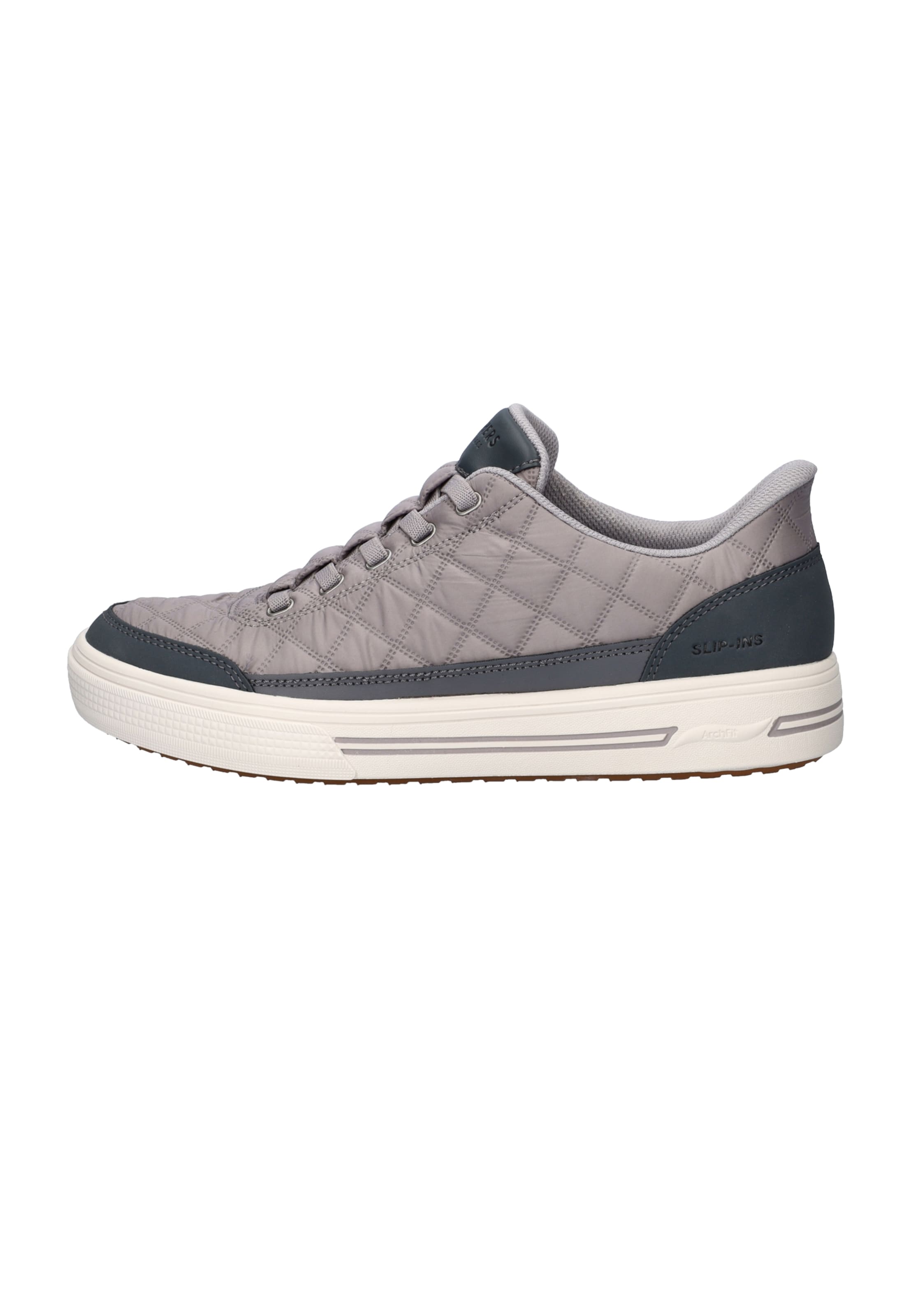 SKECHERS Σνίκερ χαμηλό 'ARCH FIT ARCADE - CHARMING DA' σε γκρι: μπροστά