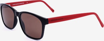 Occhiali da sole 'BEO1034' di UNITED COLORS OF BENETTON in rosso: frontale