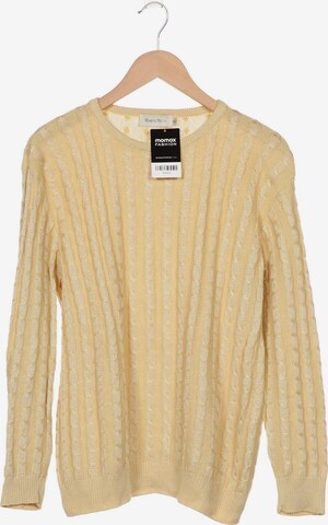 Marco Pecci Sweater & Cardigan in XL in Yellow: front