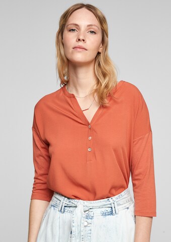 s.Oliver Shirt in Orange: Vorderseite