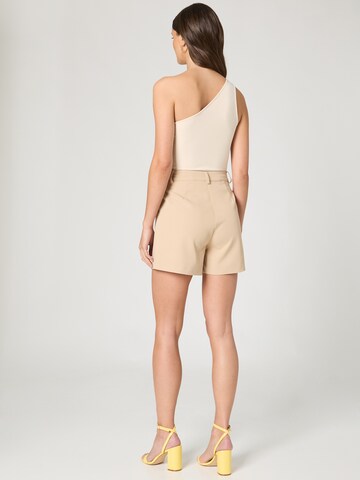 Guido Maria Kretschmer Women regular Bukser 'Fiona' i beige