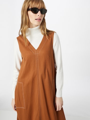 Warehouse Dress in Brown