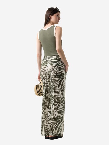 BOGNER Wide Leg Hose 'Gina' in Beige