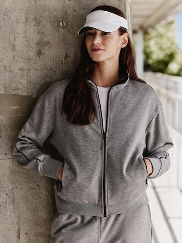 Tommy Life - Fato de jogging em cinzento: frente