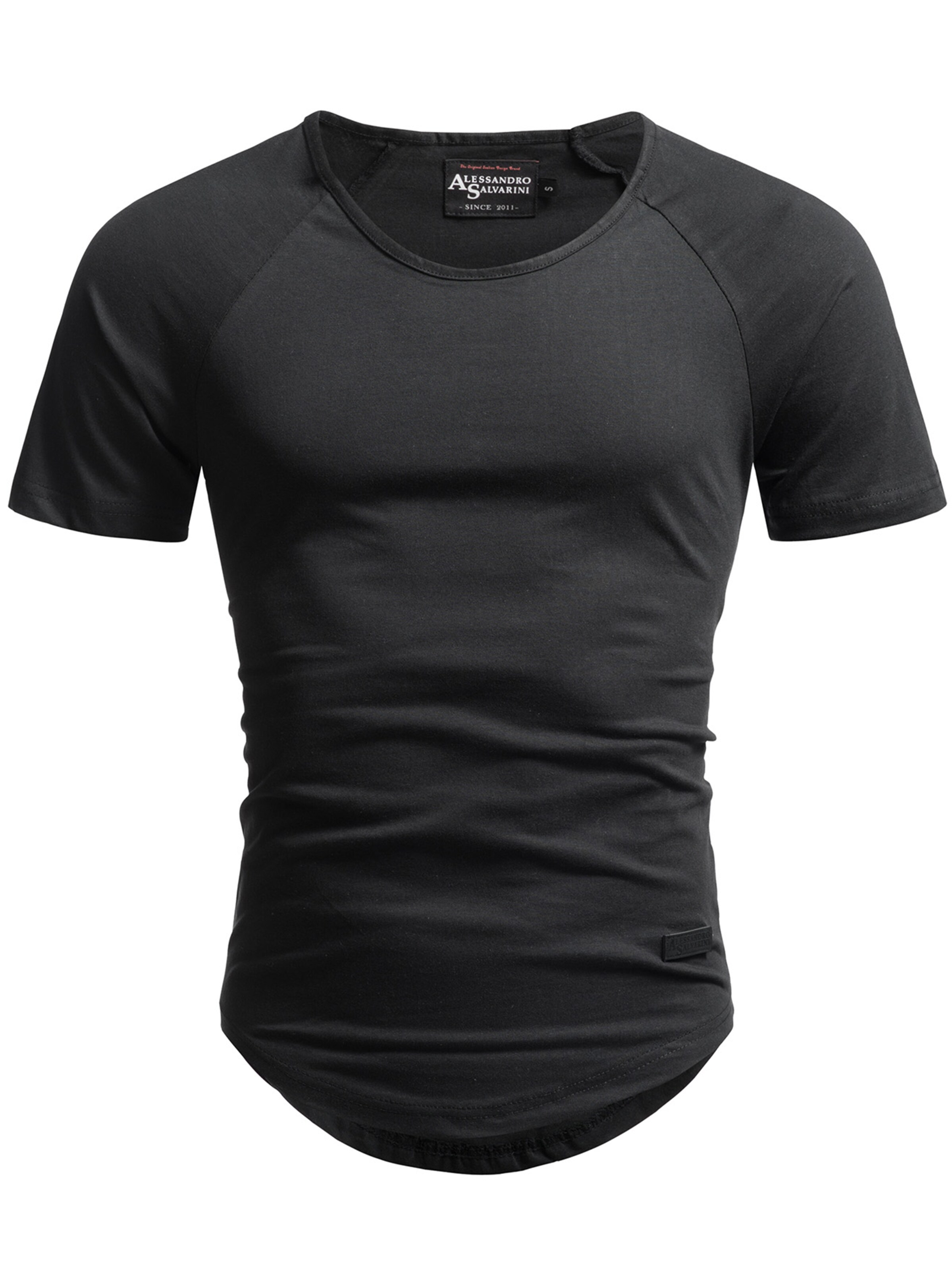 Alessandro Salvarini Shirt in Black: front
