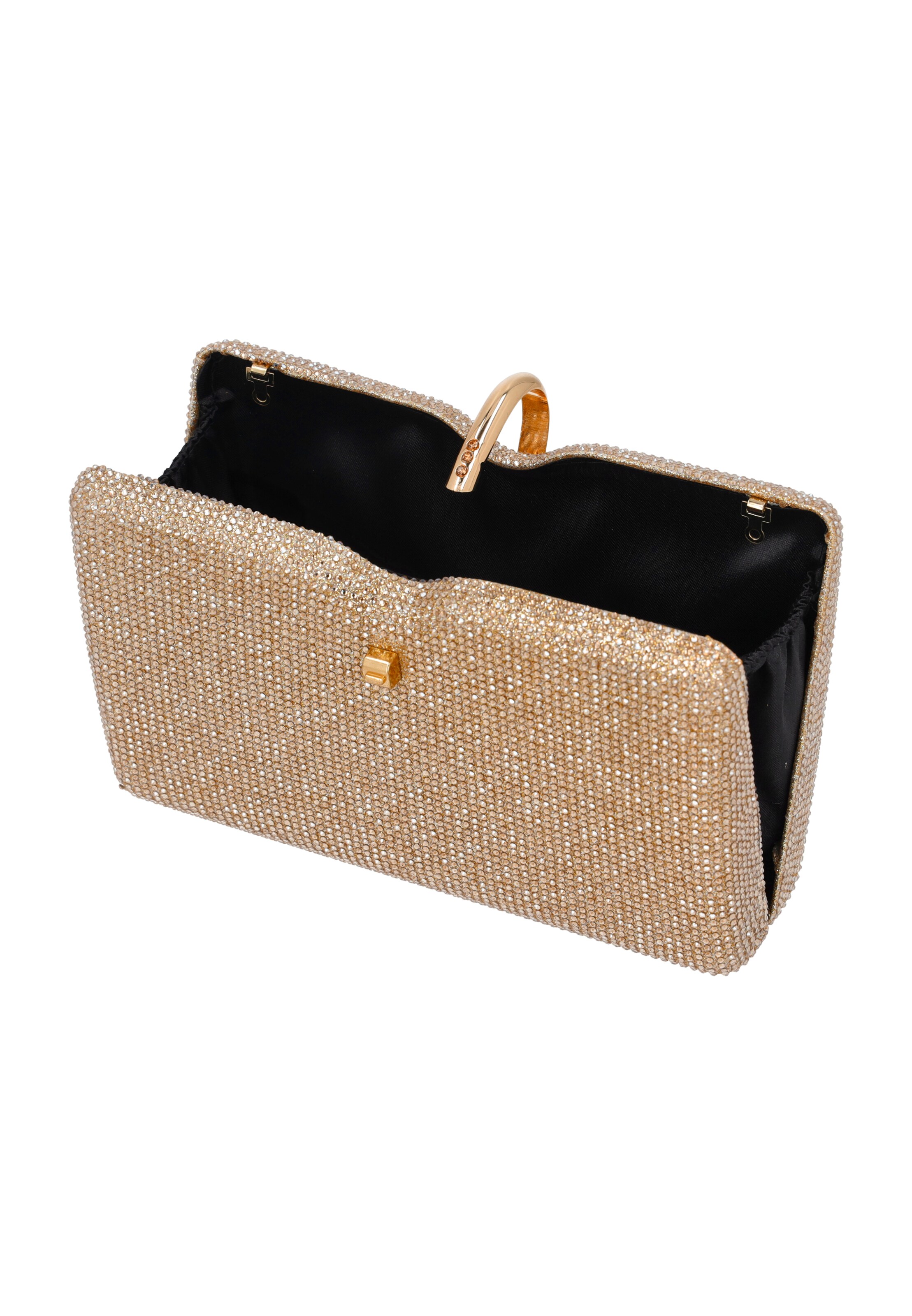 usha BLACK LABEL Clutch in Gold