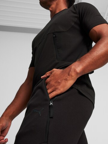 PUMA Tapered Trousers in Black