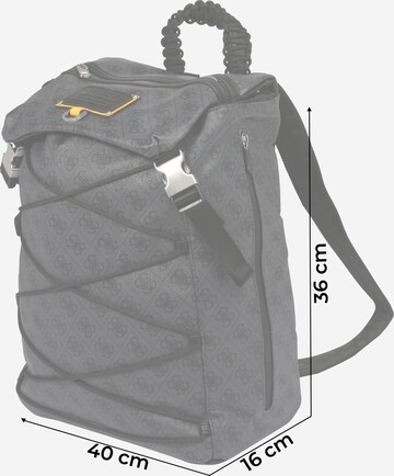 GUESS - Mochila 'SALAMEDA' em preto