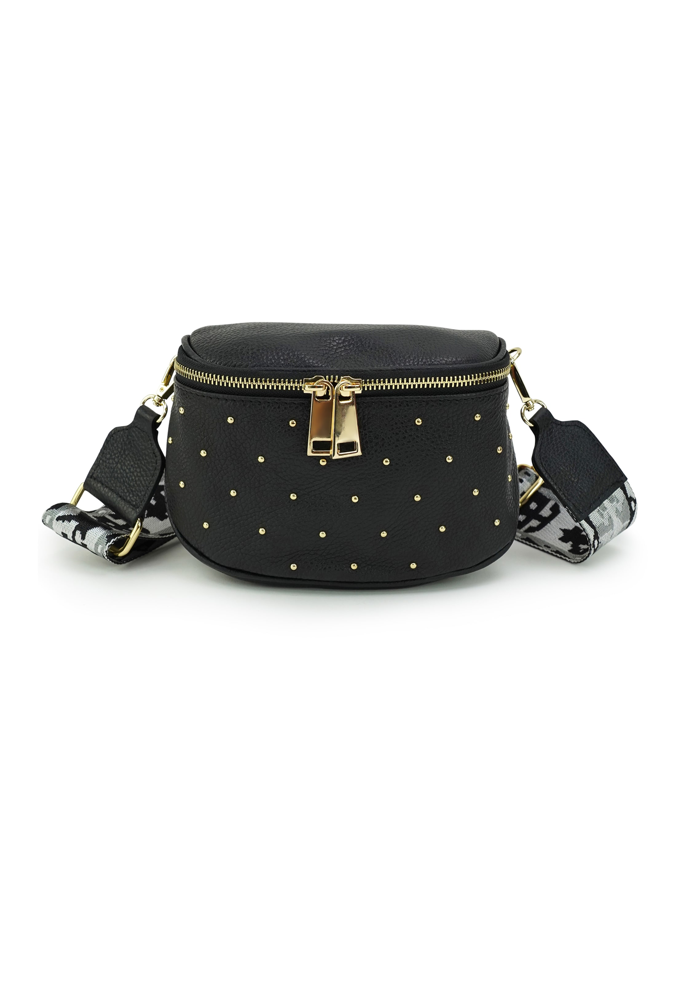 HARPA Crossbody bag in Black: front