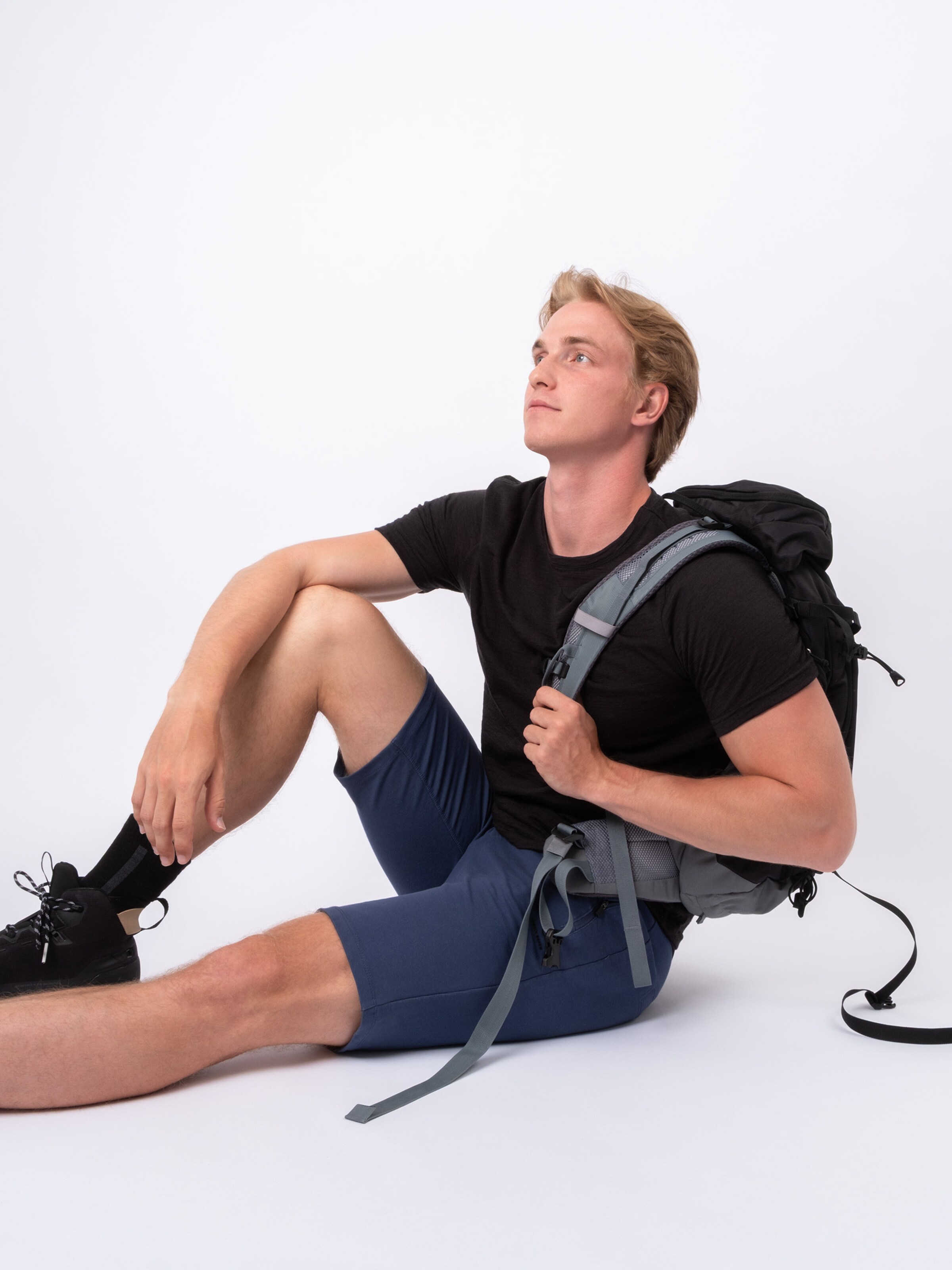 Occulto Functioneel shirt '100 Merino Montreal' in Zwart