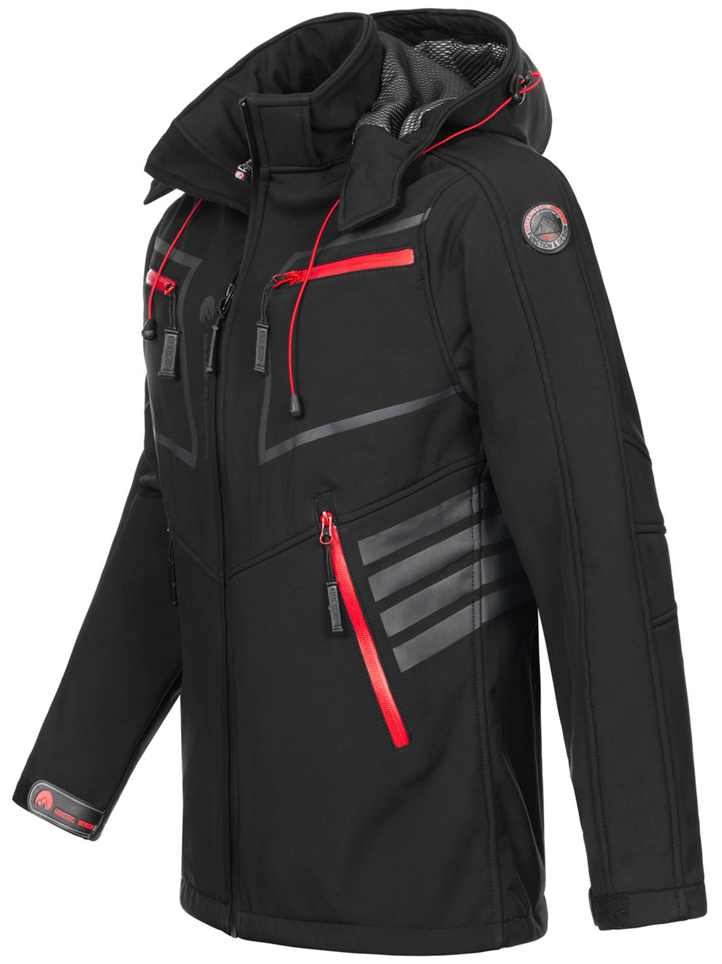 Arctic Seven Funktionsjacke in Schwarz