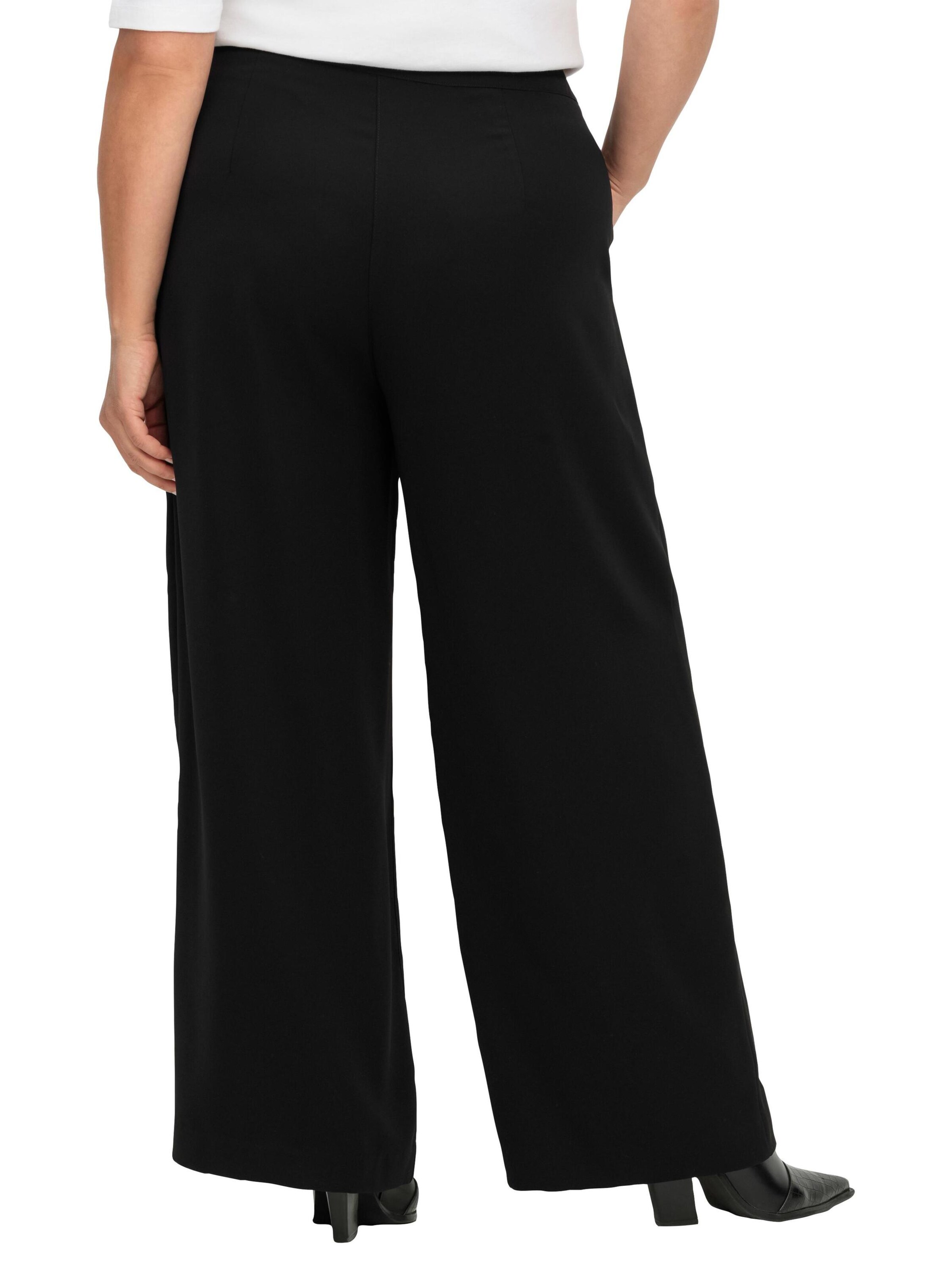 SHEEGO Широкий Штаны 'Ella' в Черный