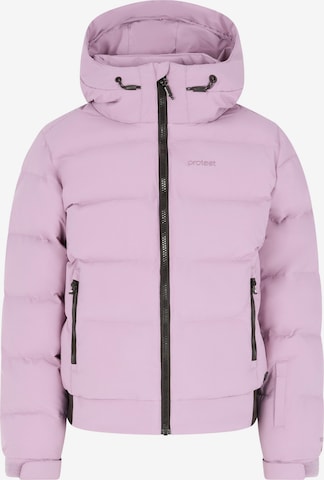 PROTEST Sportjacke 'PRTELINY JR' in Lila: Vorderseite