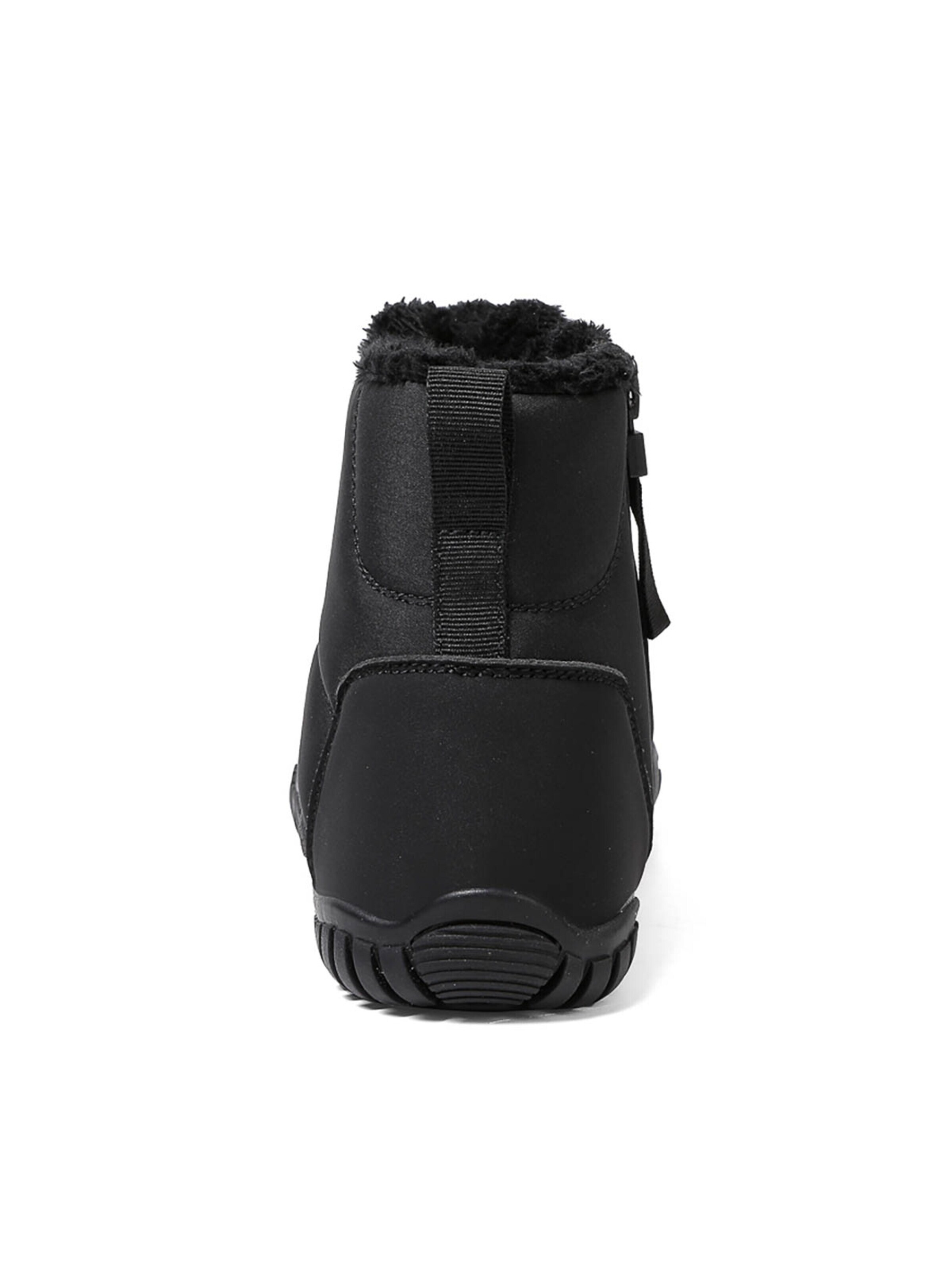 DOTALES Schnürstiefel 'DOTALES - WarmStep Barfußschuhe'‌‌‌‌‌‌‌‌‌ in Schwarz