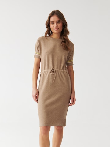 TATUUM Strickkleid 'PAM' in Beige: predná strana