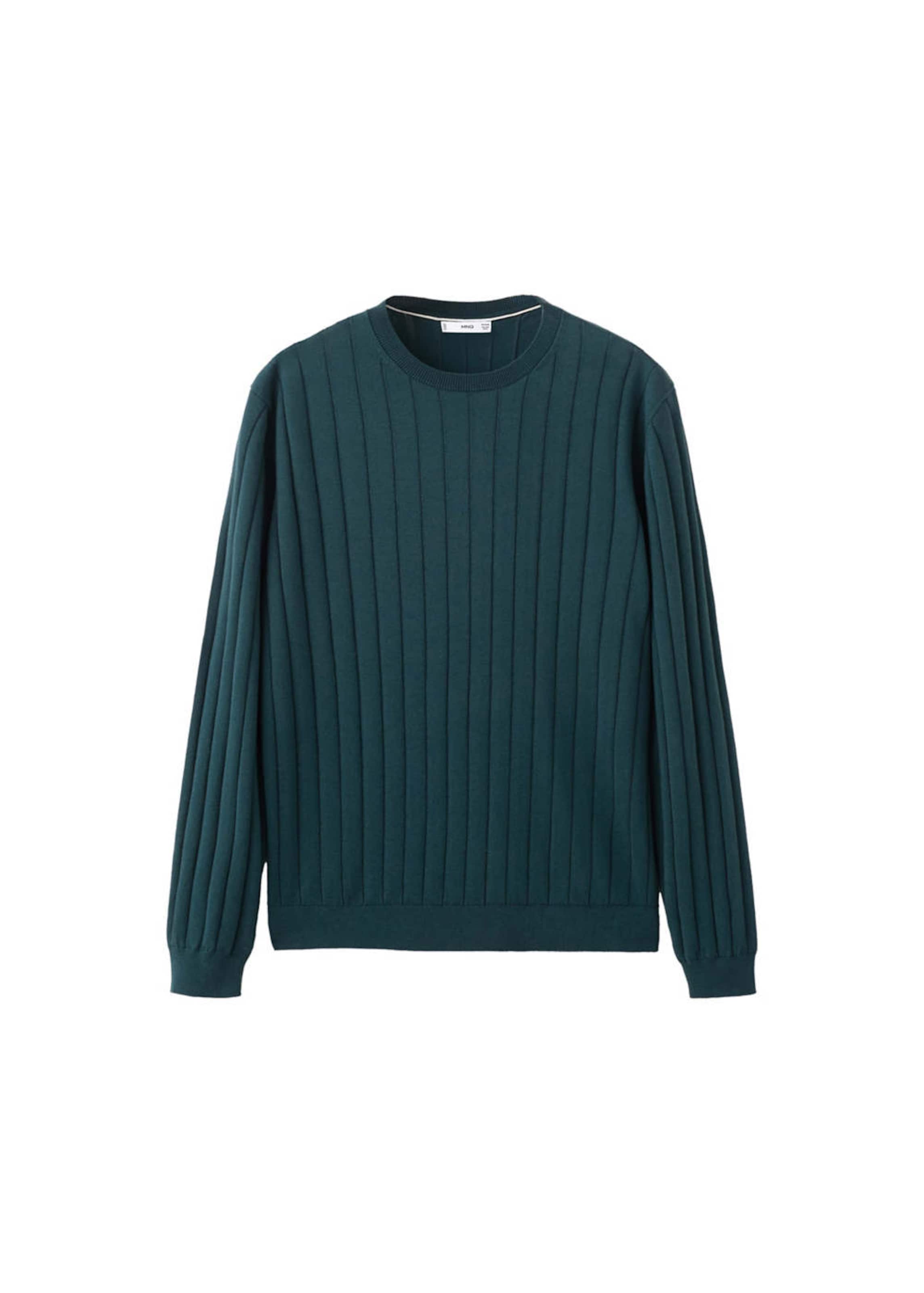 MANGO MAN Sweater 'Baluard' in Green: front
