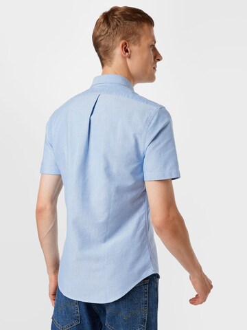 Polo Ralph Lauren Slim Fit Hemd in Blau