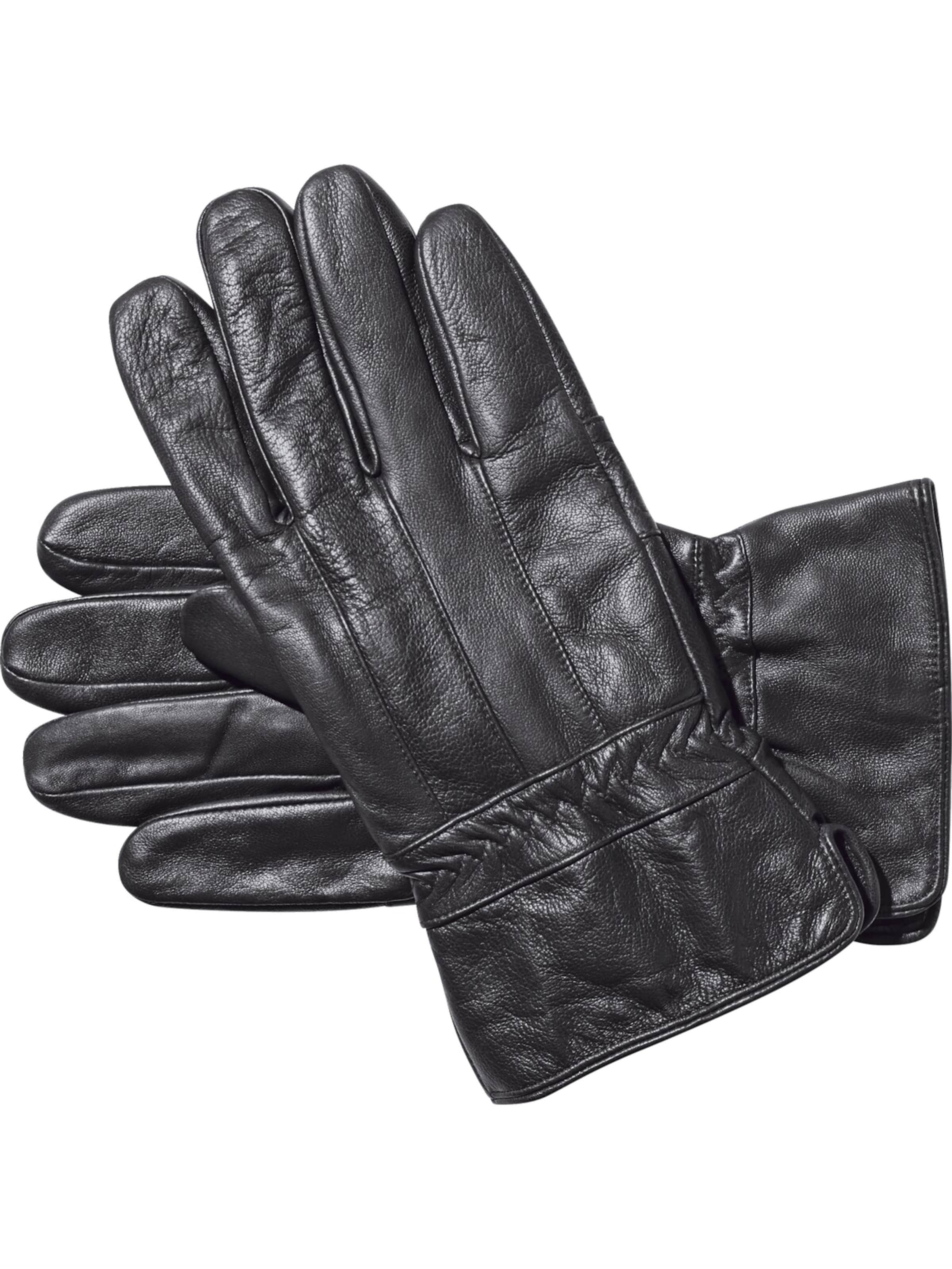 BABISTA Handschuh ' Ippolito ' in Schwarz: Vorderseite