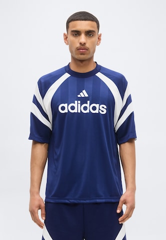 ADIDAS SPORTSWEAR Функциональная футболка 'TIRO' в Синий: спереди