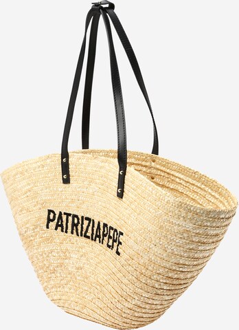 PATRIZIA PEPE Torba shopper w kolorze beżowy