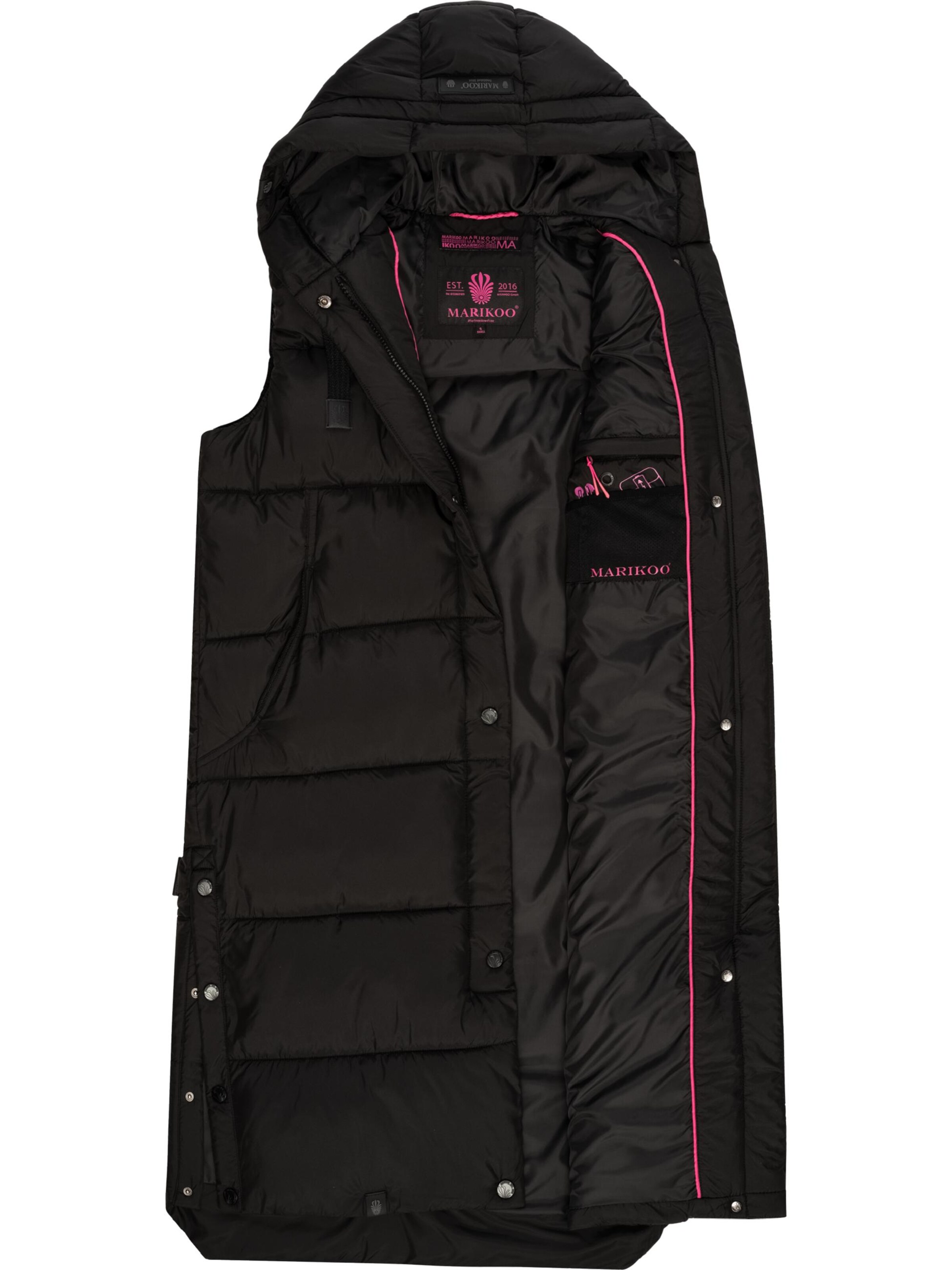 MARIKOO Vest 'Sayorii' in Black