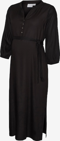 MAMALICIOUS - Vestido 'Misty' en negro: frente