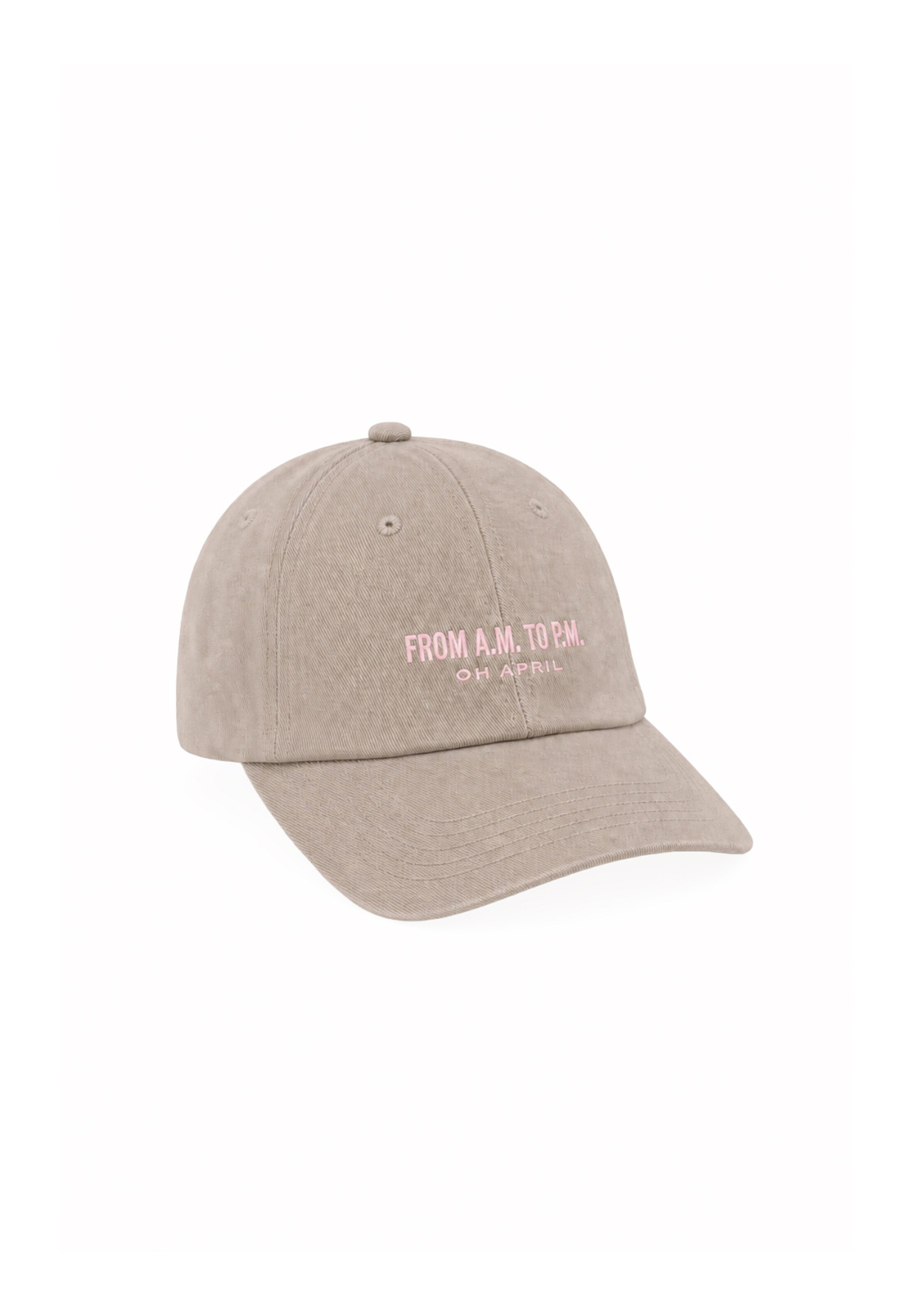 Cappello da baseball 'Aviva' di OH APRIL in beige: frontale