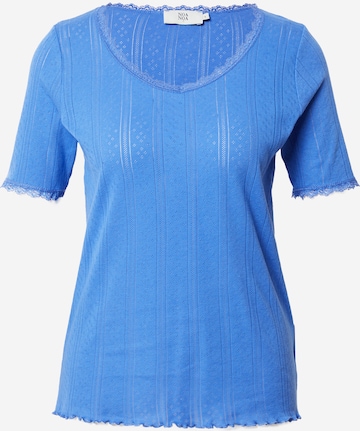 Noa Noa T-shirt 'Mindy' i blå: framsida