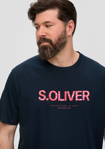 s.Oliver T-Shirt in Blau