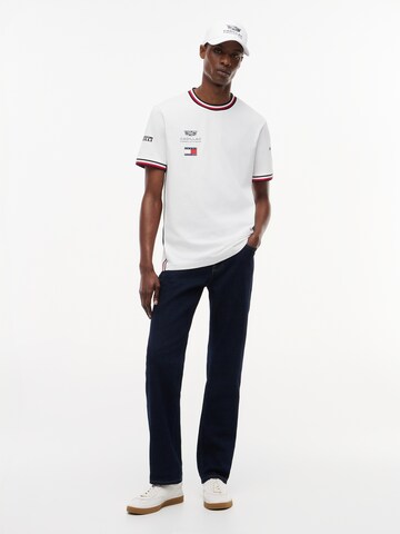 TOMMY HILFIGER Tričko 'Bottas Replica' - Biela