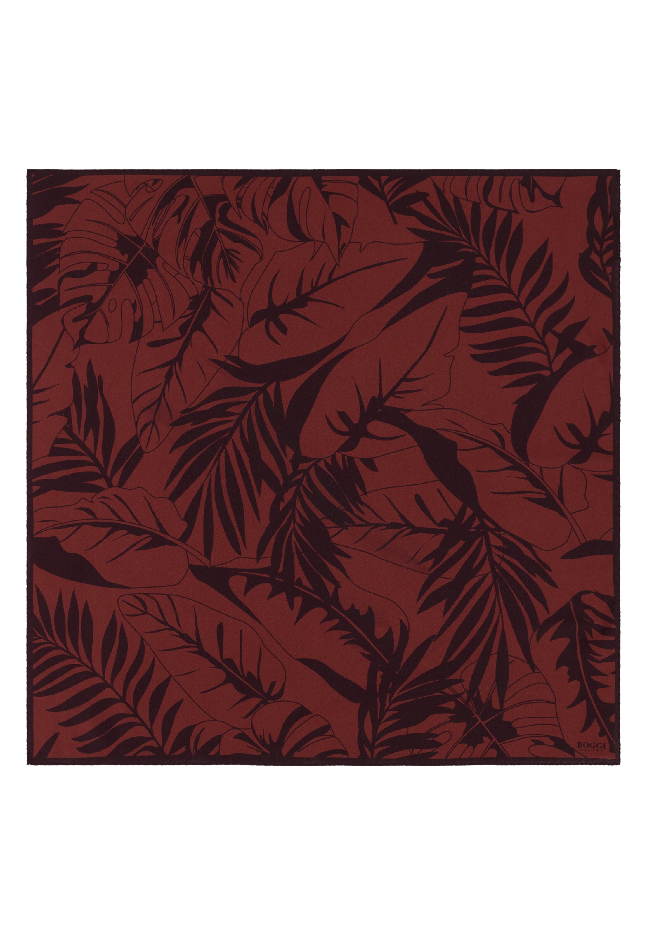 Boggi Milano Shawl in One Size in Brown / Dark orange, Item view