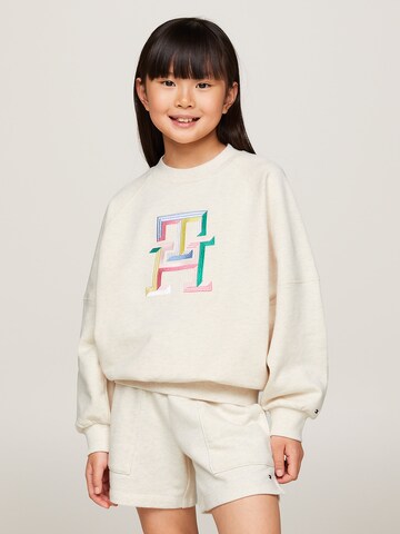 TOMMY HILFIGER Sweatshirt in Beige: Vorderseite