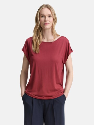 TOM TAILOR T-Shirt in Rot: Vorderseite