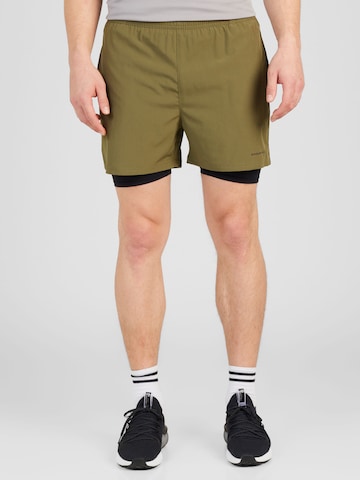 ENDURANCE Regular Sportshorts 'Kros' in Grün: predná strana