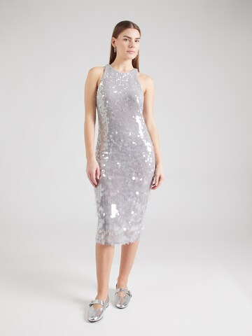 PATRIZIA PEPE Cocktail dress in Grey: front