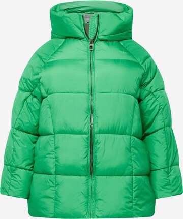 ONLY Carmakoma Winter jacket 'ASTA' in Green: front