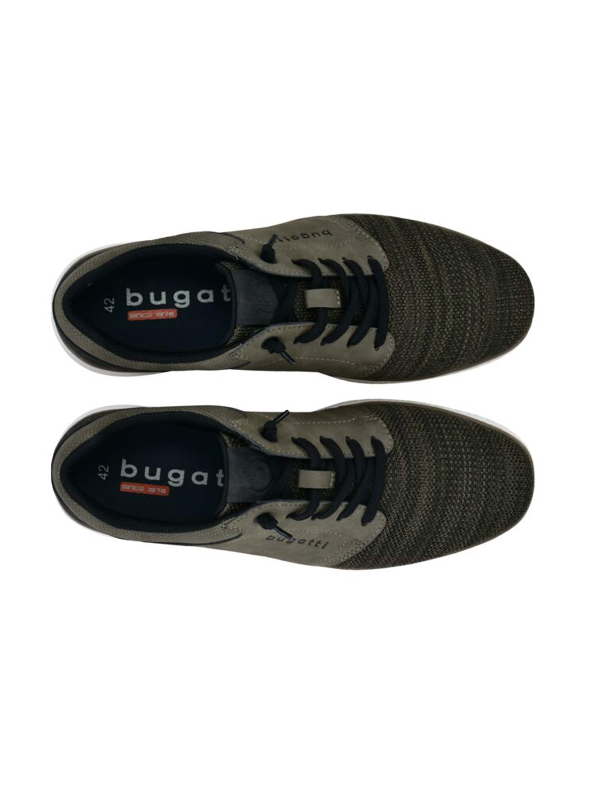 Sneaker bassa di bugatti in verde