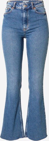 TOM TAILOR DENIM جينز ذات سيقان واسعة جينز بلون أزرق: الأمام