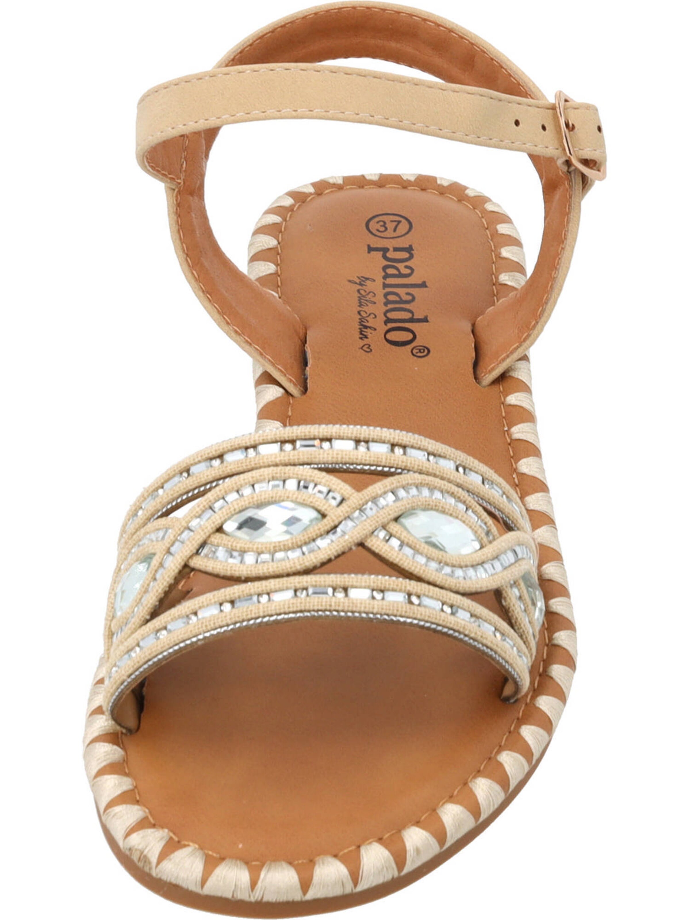 Palado by Sila Sahin Sandale 'Naforao' in Beige