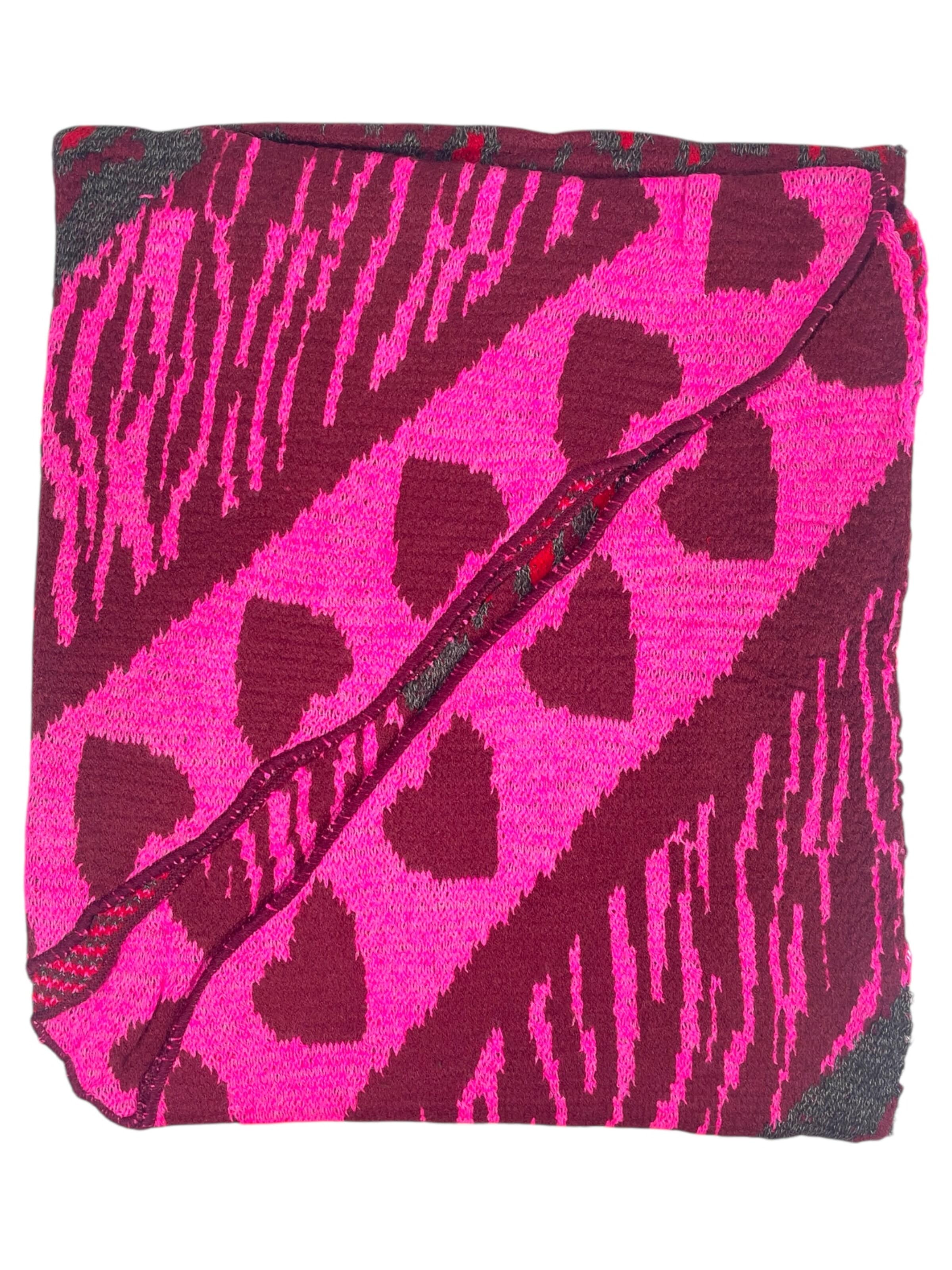 Kumixi Scarf 'Leopard' in Red