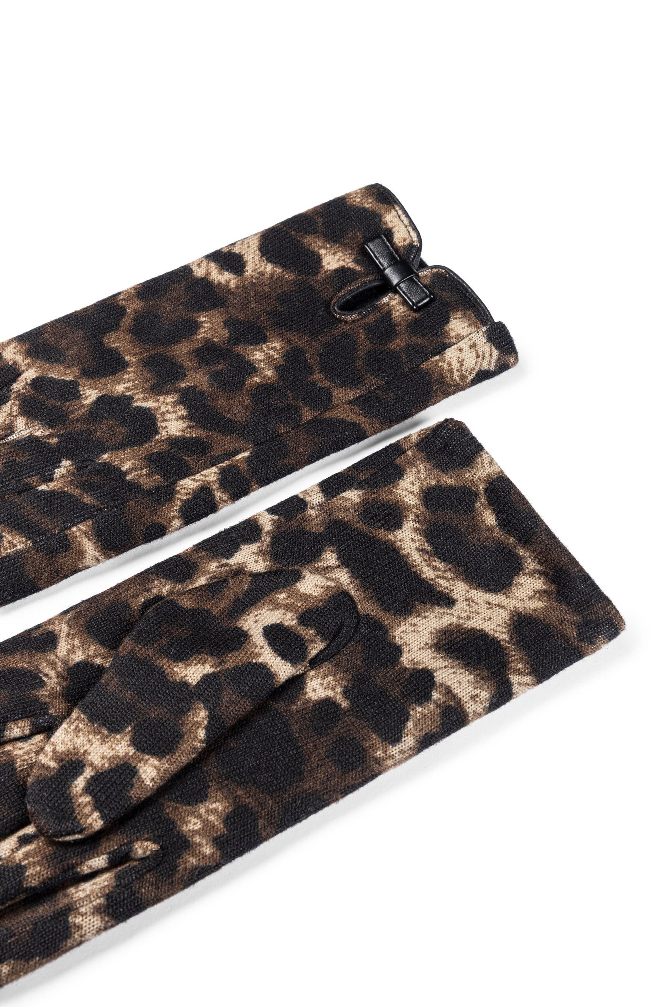 Roeckl Full finger gloves 'LEO BOW BOW' in Black