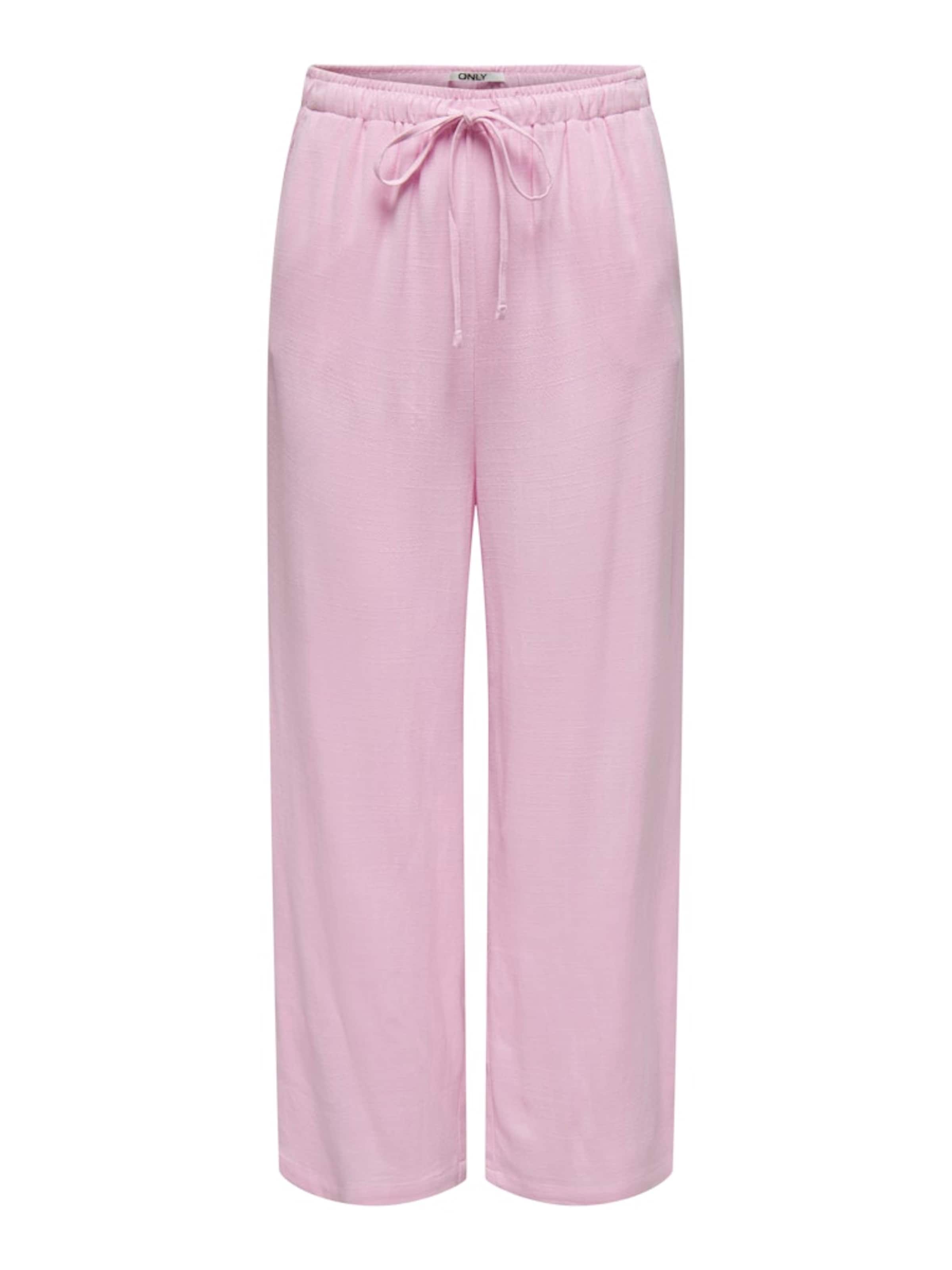 ONLY Regular Trousers 'ONLSIESTA' in Pink: front
