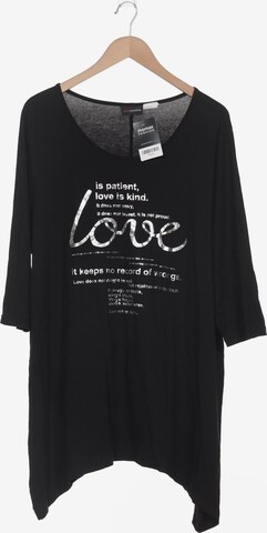 MIAMODA Top & Shirt in 5XL in Black: front
