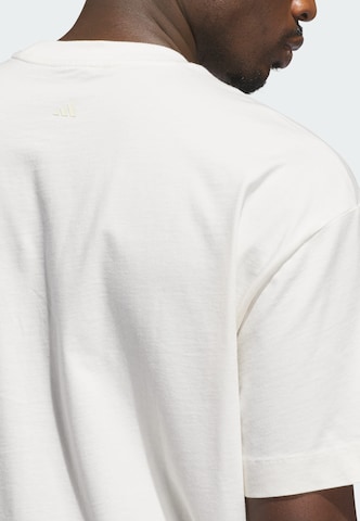 T-Shirt fonctionnel ADIDAS PERFORMANCE en blanc