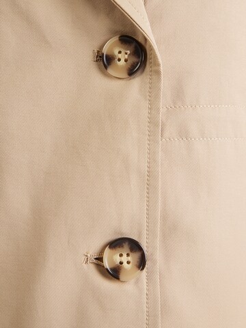Palton de primăvară-toamnă 'NUFLORIAN' de la NÜMPH pe bej