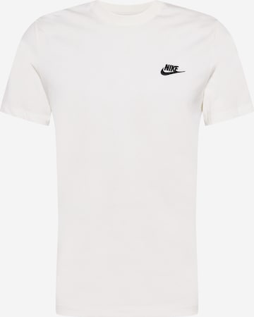 Nike Sportswear T-Shirt 'Club' in Beige: predná strana