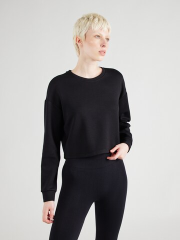 ONLY PLAY Sport sweatshirt 'LOUNGE' i svart: framsida