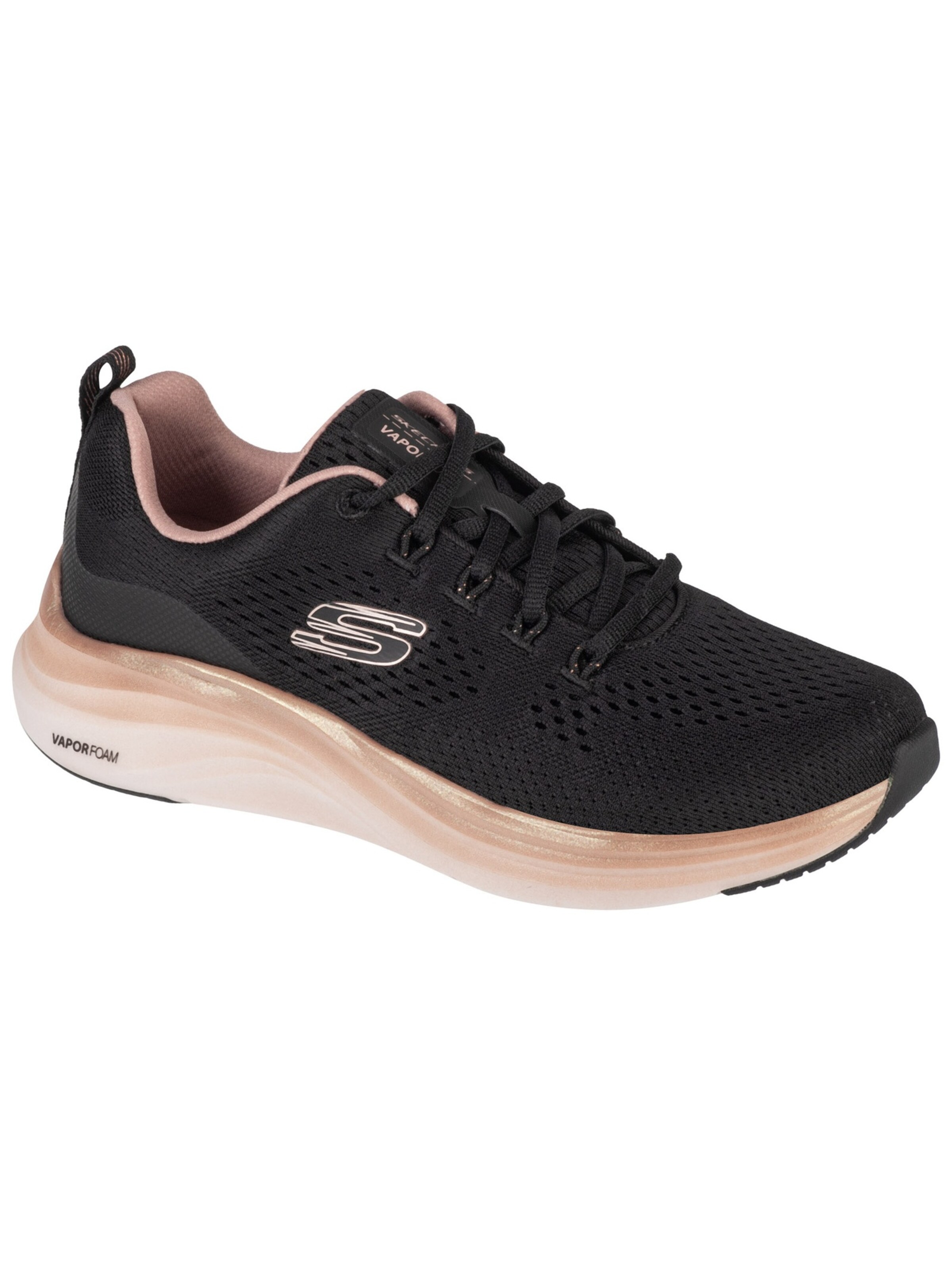 SKECHERS Sneakers laag 'Skechers Vapor Foam - Midnight Glimmer' in Zwart